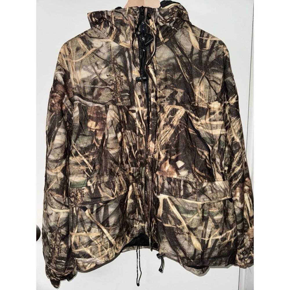 World Famous Sports (WFS) Element Gear Camouflage Jacket Men Size Large